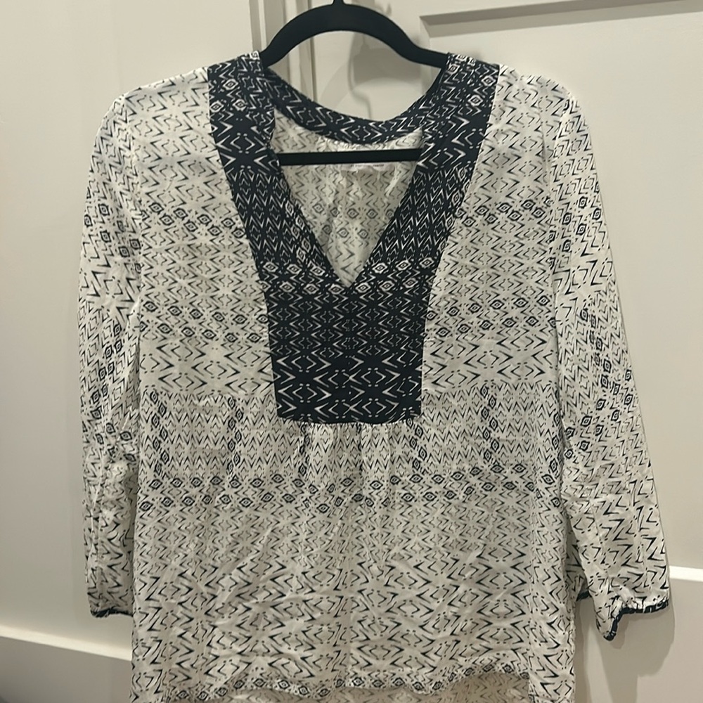 Velvet blouse